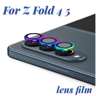 ฟิล์มกระจกนิรภัยกันรอยเลนส์กล้อง พร้อมแผ่นหลัง สําหรับ Samsung Galaxy Z Flod 4 Galaxy Z Flod4