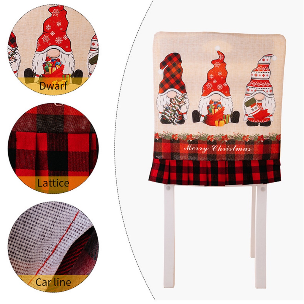 qianzh-cl-ผ้าคลุมเก้าอี้รับประทานอาหาร-ลายคริสต์มาส-ไม่ซีดจาง-ทนทาน-สําหรับตกแต่งบ้าน-เทศกาลคริสต์มาส