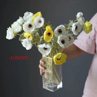 Alisond1 ช่อดอกไม้ประดิษฐ์ สําหรับตกแต่งบ้าน งานแต่งงาน ห้องนั่งเล่น