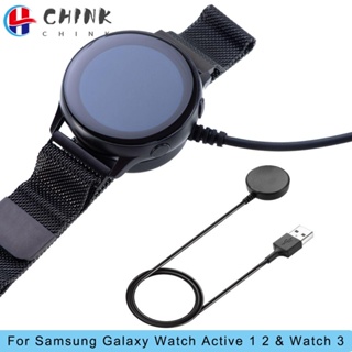 Chink แท่นชาร์จนาฬิกาข้อมือ แบบชาร์จเร็ว สําหรับ Galaxy Watch Active 1 2 40 มม. 44 มม. Watch 3/4