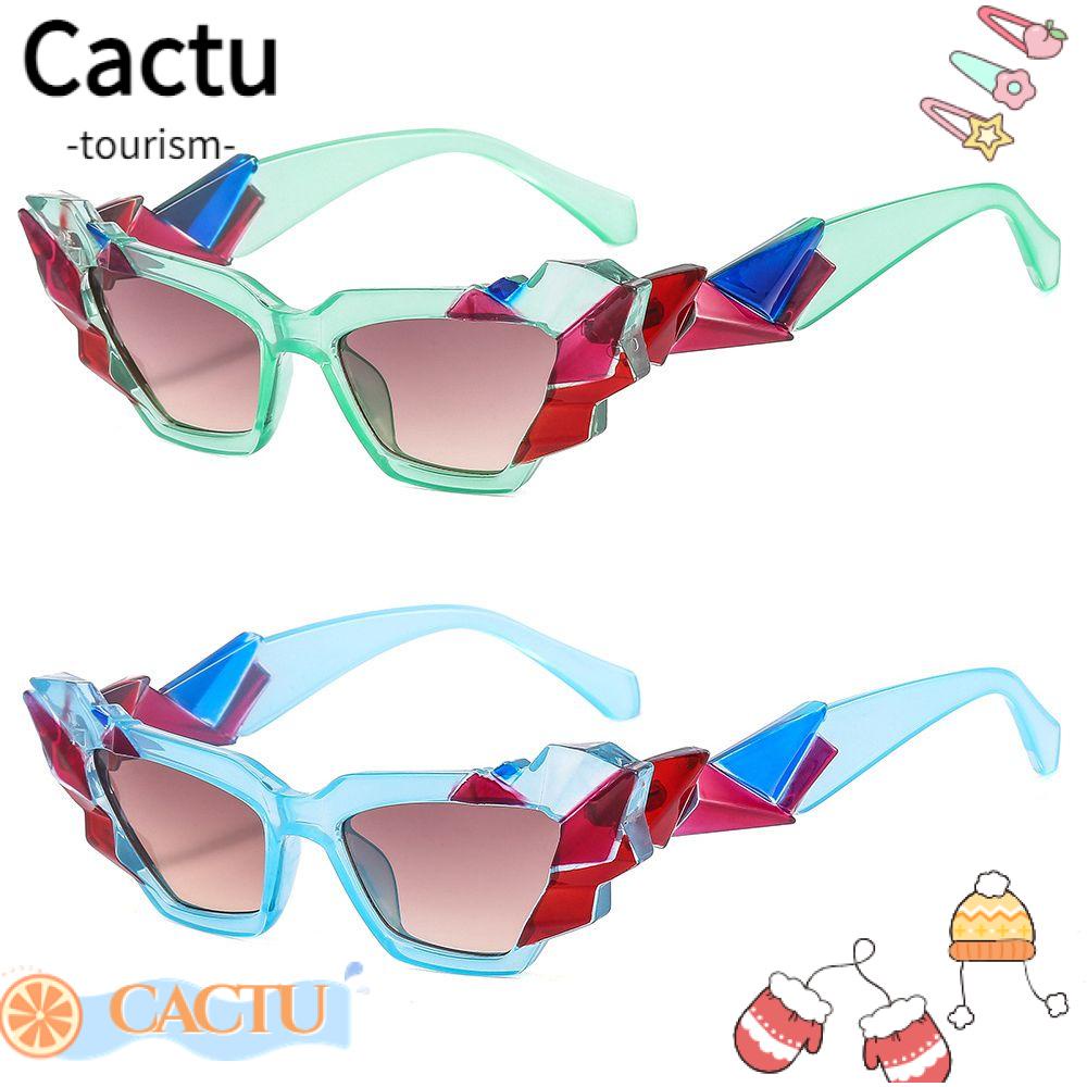 cactu-แว่นตากันแดด-ไล่โทนสี-uv400-ทรงตาแมว-สไตล์เรโทร-สําหรับผู้หญิง