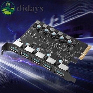 การ์ดแปลง PCI-E เป็น USB3.2 Gen 5 4 พอร์ต 20Gbps PCI-E [Didays.th]