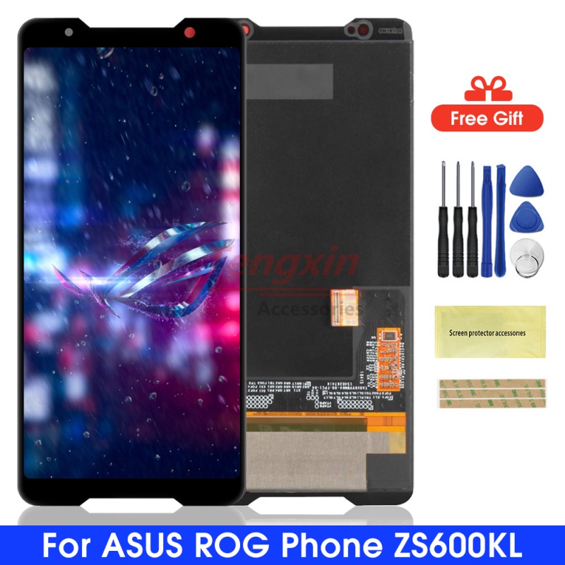 อะไหล่หน้าจอสัมผัสดิจิทัล-lcd-6-0-นิ้ว-แบบเปลี่ยน-สําหรับ-asus-rog-phone-zs600kl-z01qd-asus-zs600kl