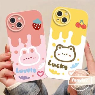 เคสโทรศัพท์มือถือ ลายหมีนําโชค สําหรับ Samsung A04 A04S A13 A03 A03S A12 A51 A53 A10 A71 A73 A52 A33 A11 A22 A32 A23 A72 A50 A30 A50S A20 A21S A31