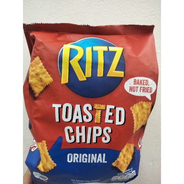 🔥 Ritz Toasted chips Original ขนมอบกรอบ 229g. 🔥 | Shopee Thailand