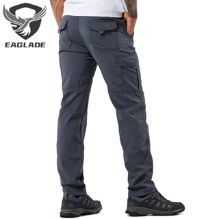 Eaglade กางเกงคาร์โก้ยุทธวิธี 105 นิ้ว สีเทา น้ําหนักเบา กันน้ํา แห้งเร็ว