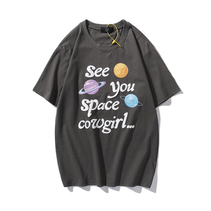 hot-สินค้าพร้อมจำหน่ายใหม่-space-cowgirl-interstellar-universe-girl-foaming-sleeve-คู่รักสตรีทแฟชั่นเสื้อยืดเสื้อยืดฤดู