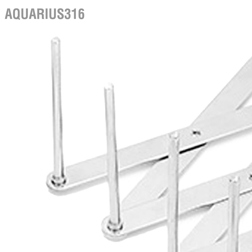 aquarius316-ที่คว่ำจานแบบยืดไสลด์สแตนเลสกันลื่นแบบปรับได้ที่คว่ำจาน-ออแกไนเซอร์-สำหรับห้องครัว