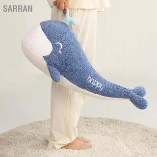 SARRAN ปลาวาฬตุ๊กตาสัตว์ของเล่น 23.6in Super Soft Soothe Mood หมอนตุ๊กตาปลาวาฬน่ารักสำหรับเด็ก