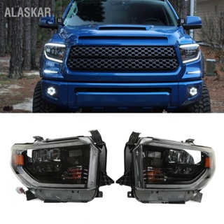 Alaskar ไฟหน้า Led 12V ซ้าย ขวา กันน้ํา แบบเปลี่ยน สําหรับ Tundra Sr Sr5 Limited Platinum