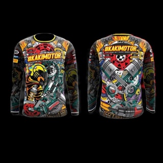 เสื้อยืด พิมพ์ลาย Motor KakiMotor KL Jersey 2023