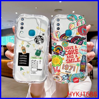 เคส Vivo Y11 เคส Vivo Y15 เคส Vivo Y12 เคส Vivo Y17 tpu เคสนิ่ม ใส ลายครีม เคสโทรศัพท์ NYW