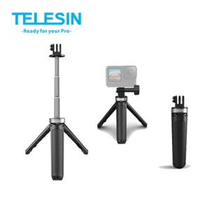 Telesin GP-MNP-092-X Mini Selfie Stick GoPro Vlog Tripod Shorty ขาตั้งกล้องมินิ for GoPro / DJI l Action Camera