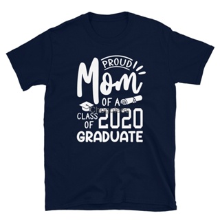 GOOD YFเสื้อยืดผ้าฝ้ายพิมพ์ลายขายดี เสื้อยืด พิมพ์ลาย Proud mom of a class of 2022