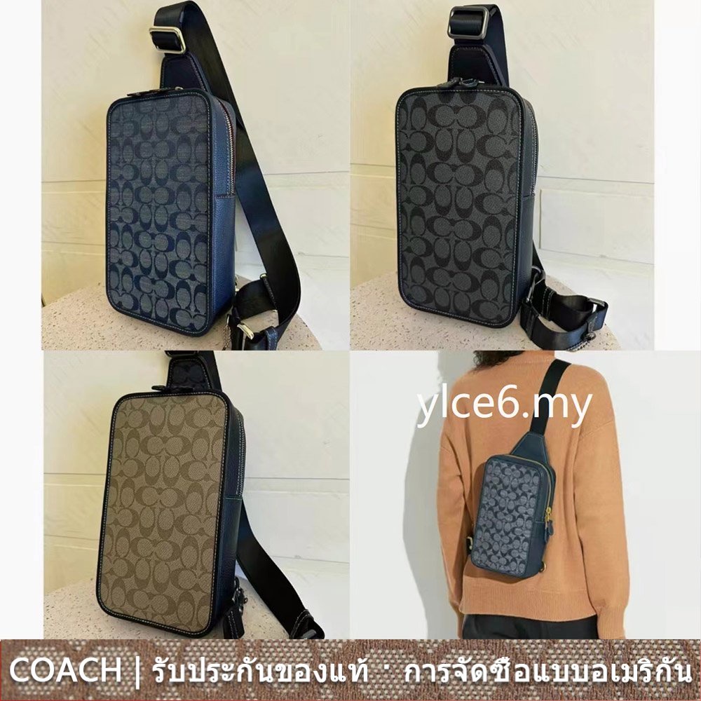 COACH c9867 c9865 cg993 Sullivan กระเป๋าสะพายไหล่ผู้ชาย/กระเป๋าใส่ ...