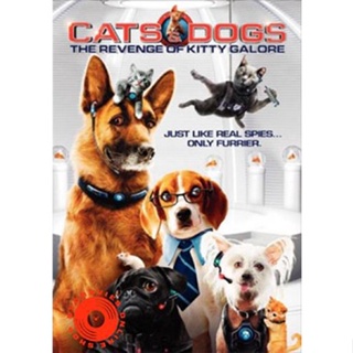 DVD Cats &amp; Dogs The Revenge of Kitty Galore สงครามพยัคฆ์ร้ายขนปุย 2 ตอน คิตตี้ กาลอร์ ล้างแค้น (เสียง ไทย/อังกฤษ| ซับ ไท