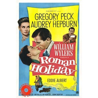 DVD Roman Holiday (1953) โรมรำลึก (เสียง ไทย/อังกฤษ | ซับ ไทย/อังกฤษ) DVD