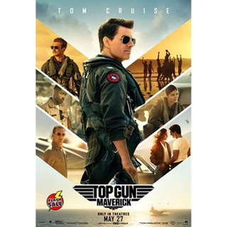 DVD ดีวีดี Top Gun 2 Maverick (2022) ท็อปกัน 2 มาเวอริค (เสียง ไทย/อังกฤษ | ซับ ไทย/อังกฤษ) DVD ดีวีดี