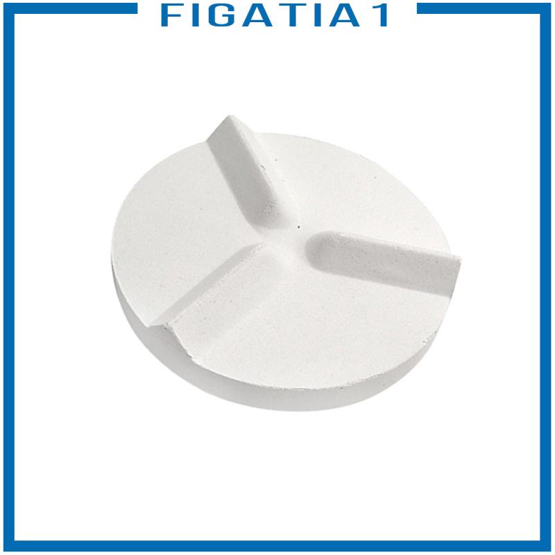 figatia1-แผ่นเซรามิครองเครื่องปั้นดินเผา-ใช้ซ้ําได้-สีขาว