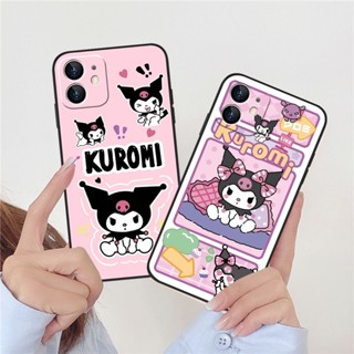 เคสโทรศัพท์มือถือแบบนิ่ม ผิวด้าน ลายคุโรมิ สีชมพู สําหรับ Realme C1 C2 C3 C11 C12 C15 C17 C20 C21 C25Y C21Y 5 6 6i 7 7I 8 8i 9 9I Pro 10 10Pro C31 C35 NARZO 50A 50I 20 30 10A 30A เคส DC