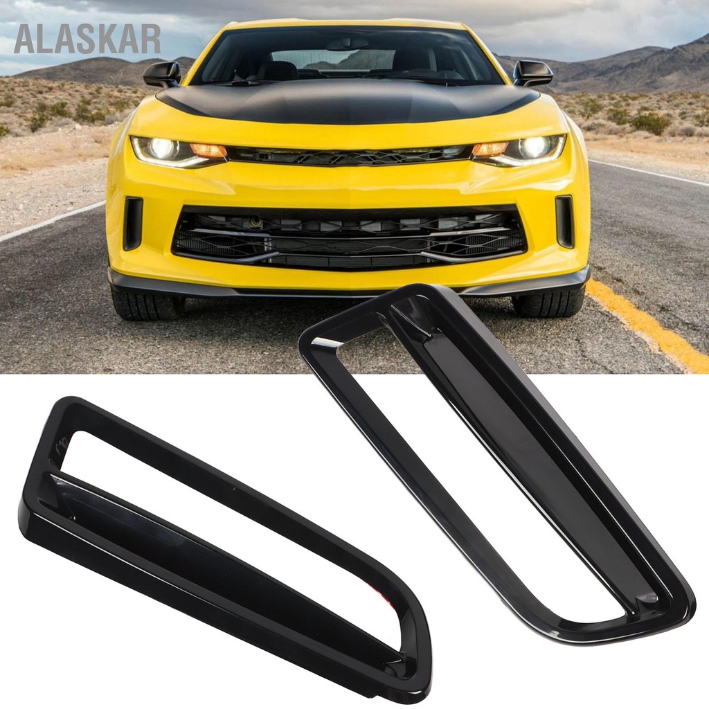 alaskar-1-คู่ฝาครอบไฟวิ่งกลางวันซ้ายและขวาสีดำเปลี่ยนกรอบตกแต่งสำหรับ-chevy-camaro-lt-ls-rs-zl1