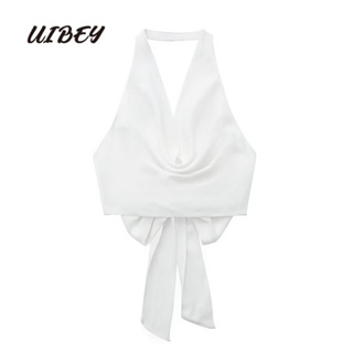 Uibey ขายส่ง แฟชั่น เซ็กซี่ เสื้อกั๊ก ถูกใจ 8849