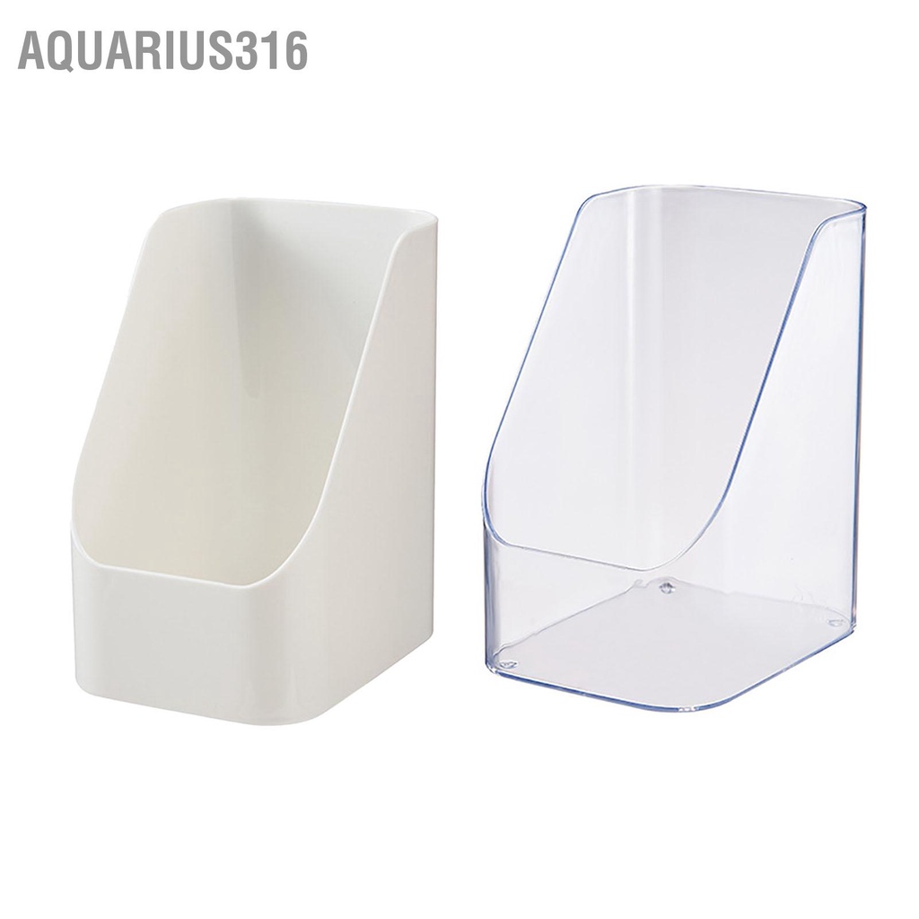 aquarius316-กล่องเก็บของตั้งโต๊ะเครื่องสำอางออแกไนเซอร์แต่งหน้าห้องน้ำพลาสติกออแกไนเซอร์กล่องเก็บอาหารถังออแกไนเซอร์การออกแบบเอียง