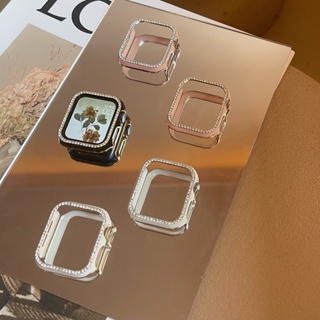 เคสกากเพชร กากเพชร แอคเซสเซอรี่ Compatible for iP Watch Series 4/5/6//7/SE 40 มม. 41 มม. 44 มม. 45 มม Watch Case
