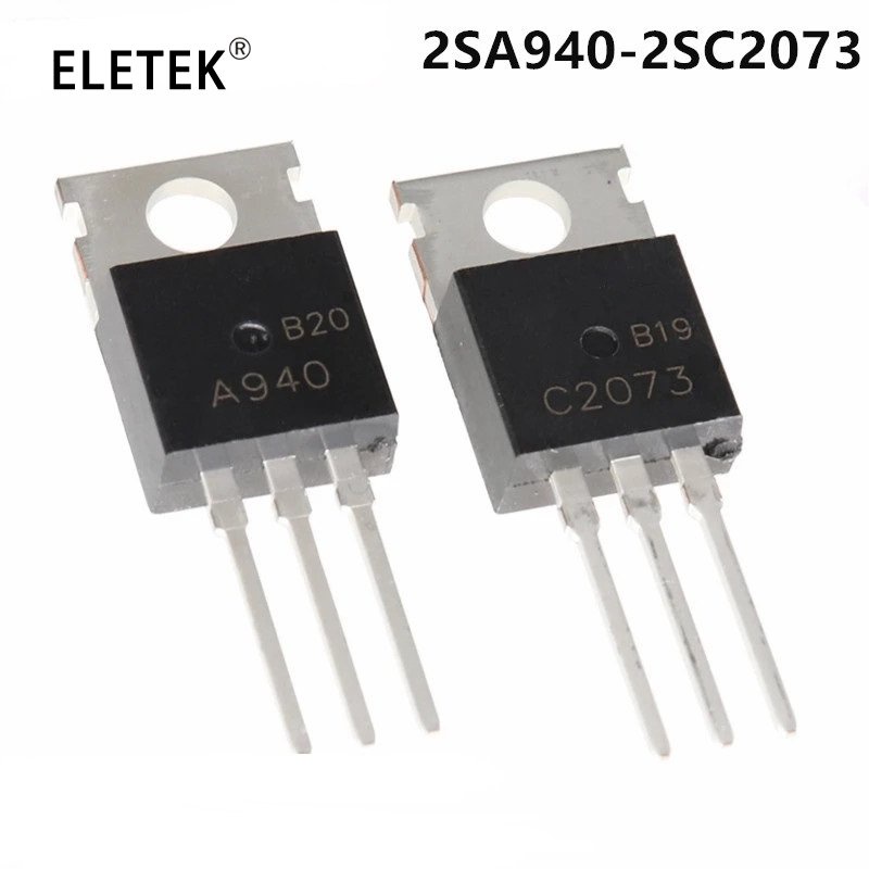 ทรานซิสเตอร์ ไตรโอด 2SC2073 2SA940 A940 C2073 1.5A 150V TO-220 KSC2073 ...