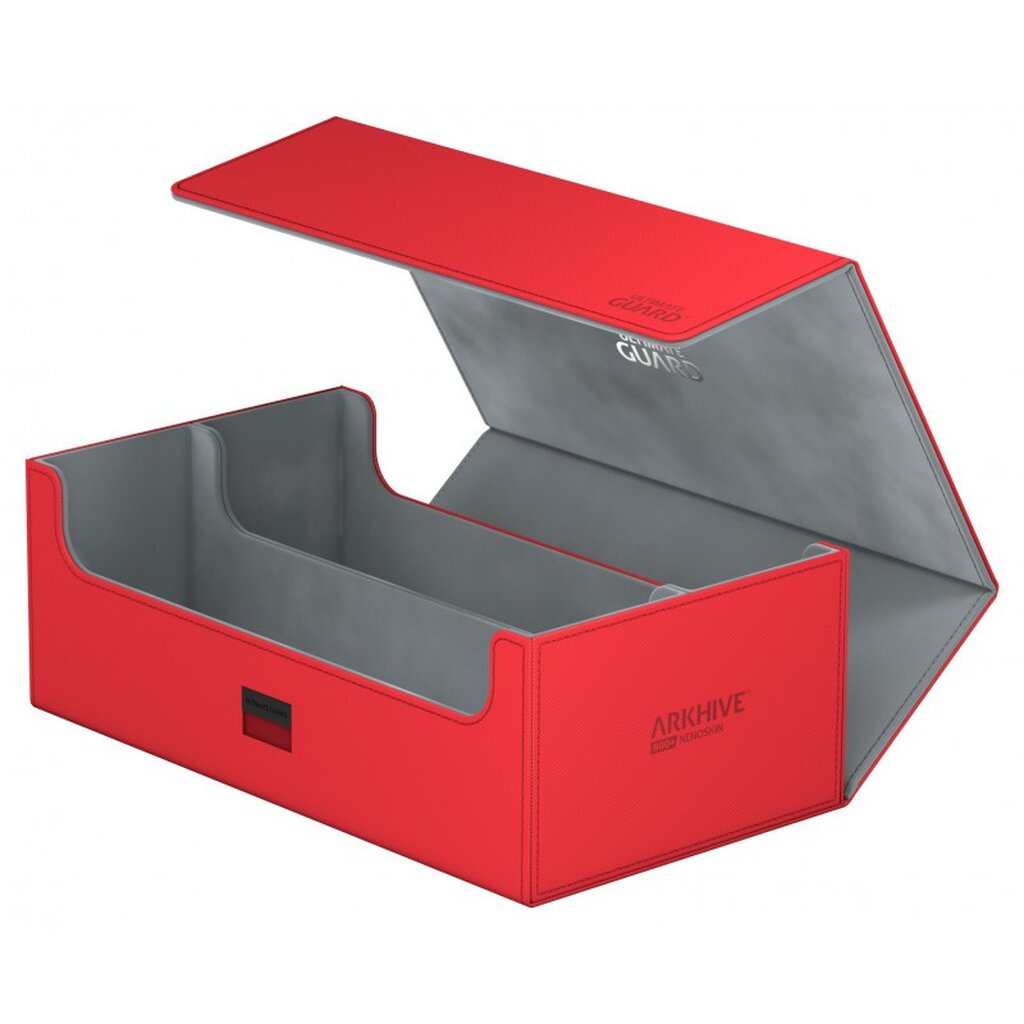 Ultimate Guard Arkhive 800+ Étui pour 800 cartes TCG à double manchon, vert, compatible avec Boulders, fermeture magnétique et doublure intérieure en microfibre