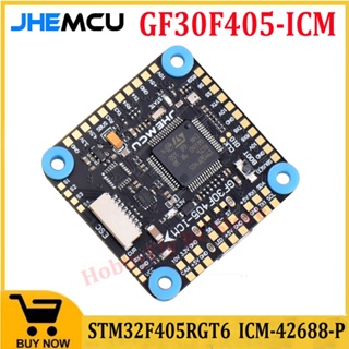 Jhemcu GF30F405-ICM Baro OSD BalckBox 5V 10V Dual BEC F405 ตัวควบคุมการบิน 3-8S 30X30 มม. สําหรับโดรนบังคับ FPV