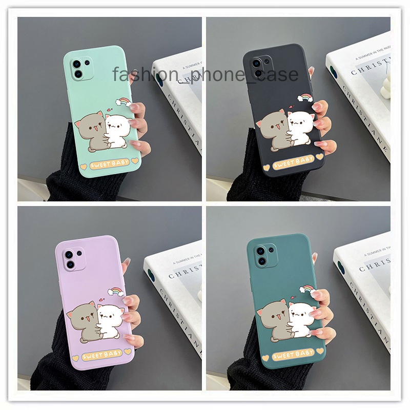 เคส-samsung-a03-เคสโทรศัพท์มือถือ-ซิลิโคน-ลายแมว-สําหรับ-samsung-a03-เคส