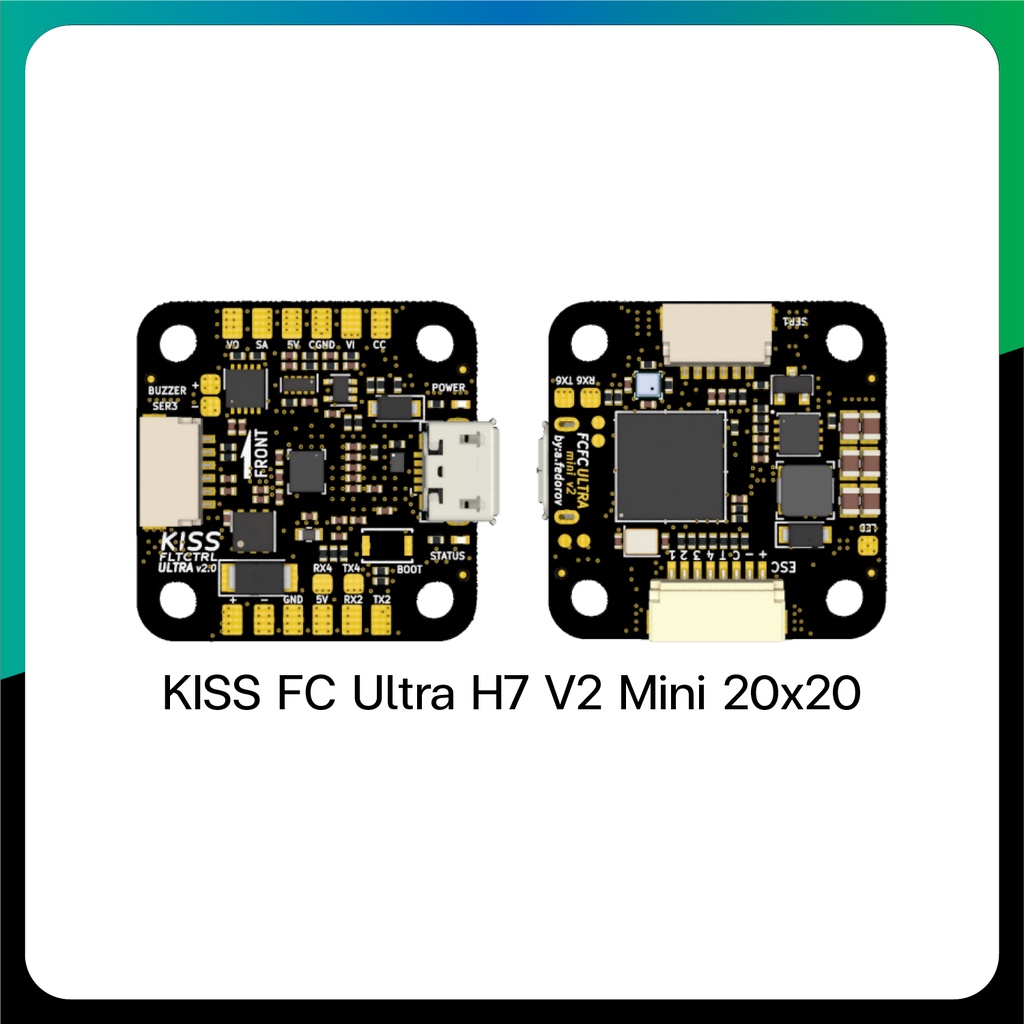 [FC & STACK 30x30] KISS FCFC Ultra H7 V2 flight Control FC 30x30 ...
