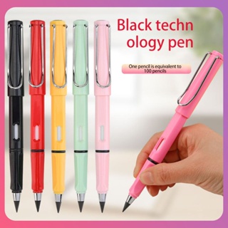 Creative Everlasting Pencil Technology Unlimited Writing Eternal Pencil No Ink Magic Pencils ดินสอเขียนนิรันดร์แบบพกพาผลิตภัณฑ์ลบซ้ำได้ [COD]