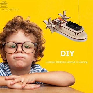 Augustina โมเดลเรือบังคับ Diy ของเล่นสําหรับเด็กฝึกการเรียนรู้