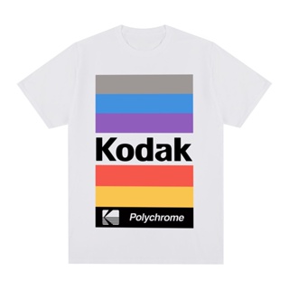  พิมพ์ลาย เสื้อยืด พิมพ์ลาย Kodak Polychrome สไตล์วินเทจ สําหรับผู้ชาย