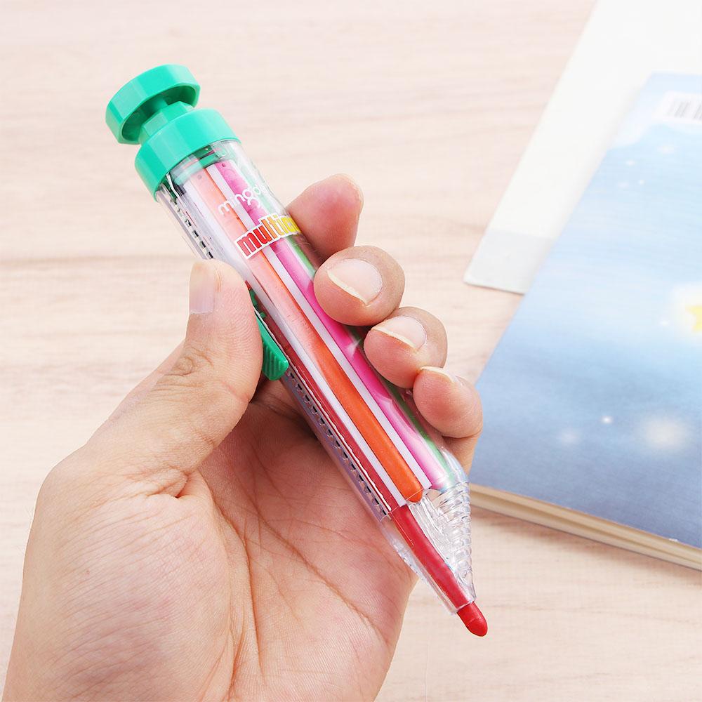 alisond1-ดินสอสี-หลากสี-ตลก-นักเรียน-วาดภาพ-ปากกา-สํานักงาน-อุปกรณ์การเรียน-เครื่องมือกราฟฟิตี-เด็ก-ดินสอสี