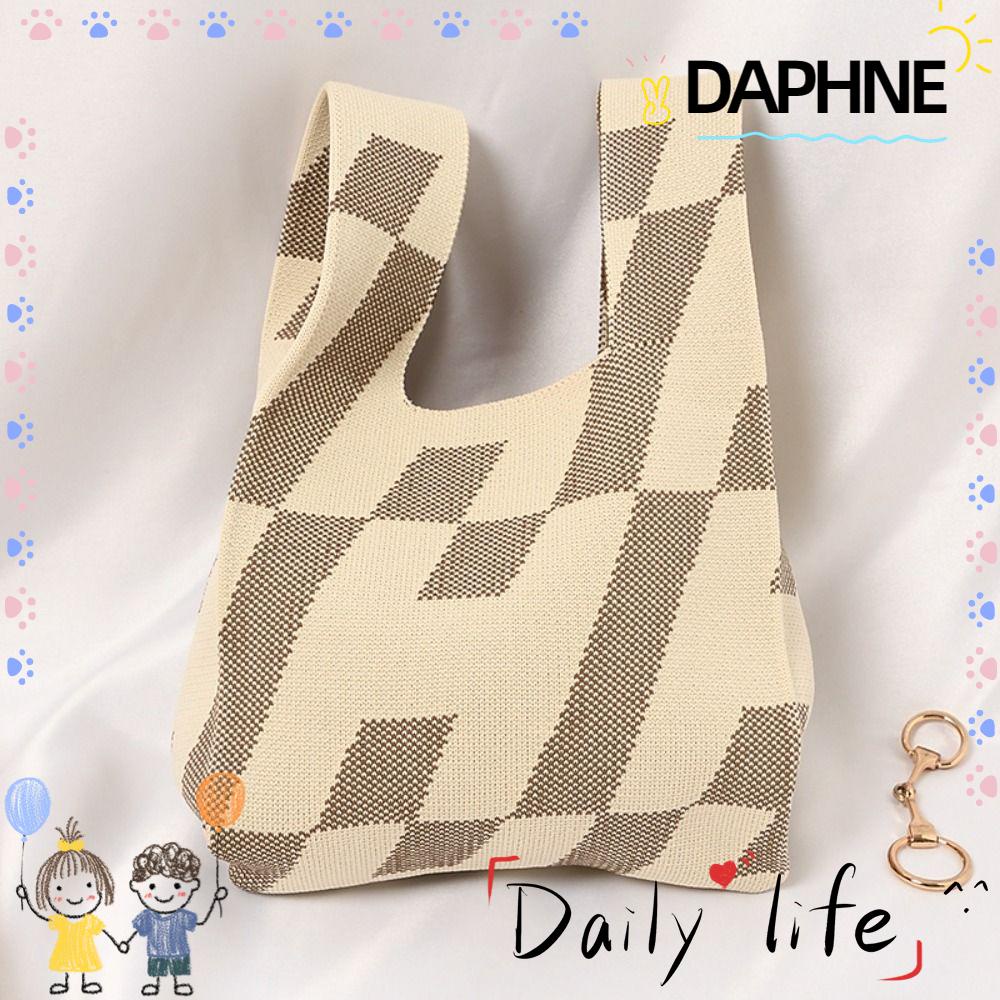 daphne-กระเป๋าถือ-กระเป๋าช้อปปิ้ง-ผ้าถัก-ขนาดเล็ก-สําหรับผู้หญิง