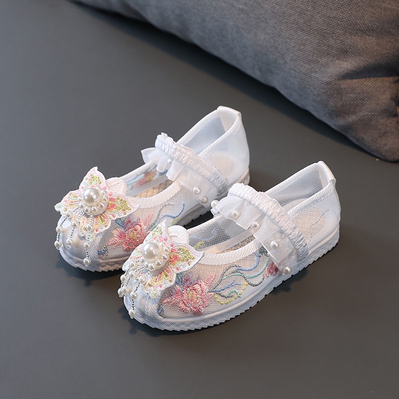 รองเท้าแตะ-ผ้าตาข่าย-ปักลาย-สไตล์จีน-แฟชั่นฤดูร้อน-สําหรับเด็กผู้หญิง-2023