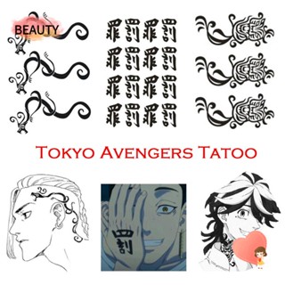 BEAUTY Wide Use Tattoo Stickers Long Lasting Cosplay Props Tokyo Revengers Water Transfer Printing Temporary Party Accessories Easy to Clean Individual Decoration