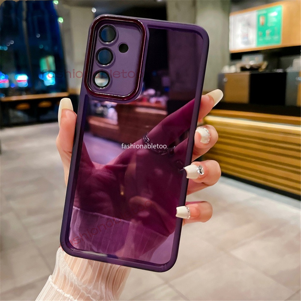 เคสโทรศัพท์-ซิลิโคนนิ่ม-กันกระแทก-ปิดด้านหลัง-ปิดเลนส์กล้อง-แฟชั่น-สําหรับ-samsung-galaxy-a14-lte-a24-a34-a54-a14lte-a-14-a-24-a-34-a-54-4g-5g-2023