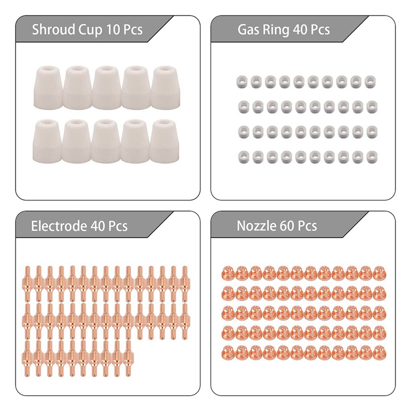 หัวฉีดอิเล็กโทรดตัดพลาสม่า-pt-31-สําหรับ-cut-40-cut-50d-ct-312-150-ชิ้น