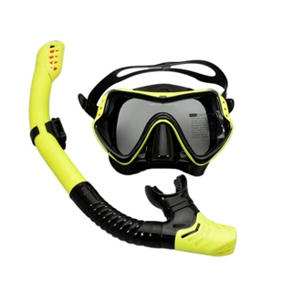 Diving Masks Snorkeling Set Underwater Adult Silicone Skirt Anti-Fog Goggles