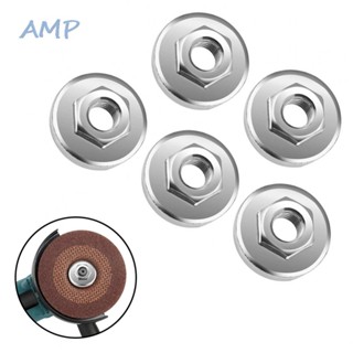 ⚡NEW 8⚡Angle Grinder Nuts 30mm Anti-wear Silver Fit For 100 Type Angle Grinder