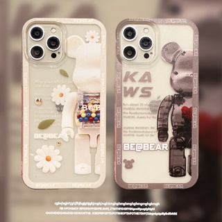เคสโทรศัพท์มือถือ ซิลิโคนนุ่ม ลายหมี KAWS สําหรับ Realme 11 10 9 8 7 X7 Pro Plus 9i 8i