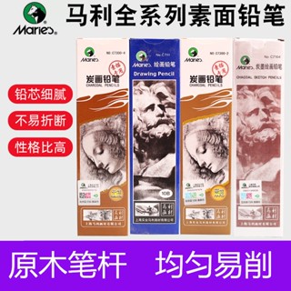Marley ดินสอสเก็ตช์ แบบนิ่ม 6 แข็ง 2 กลาง 4 นิ่มพิเศษ 8 7401 7300 7350 7403 2B4B6B8B5B