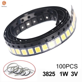 ลูกปัดโคมไฟ สีขาว สําหรับซ่อมแซมทีวี Lg LED 280LM 3528 SMD 100 ชิ้น