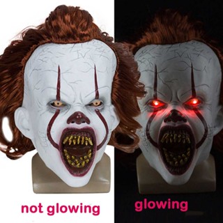 Scary Ghost Clown Mask Evil Horror Costume Party Halloween Cosplay Easter Masquerade COSPLAY Mask