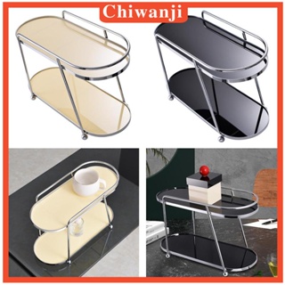 [Chiwanji] ชั้นวางขนมขบเคี้ยว คัพเค้ก น้ําหอม 2 ชั้น อเนกประสงค์ สําหรับร้านอาหาร โต๊ะเครื่องแป้ง