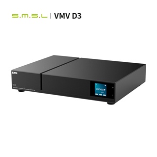 Smsl VMV D3 ตัวถอดรหัสเสียงดิจิทัล ระดับไฮเอนด์ R2R ชิป DAC SM5847 XMOS PCM 32BIT 768kHz DSD512 PCM1704U-J พร้อมรีโมตคอนโทรล 4 ชิ้น